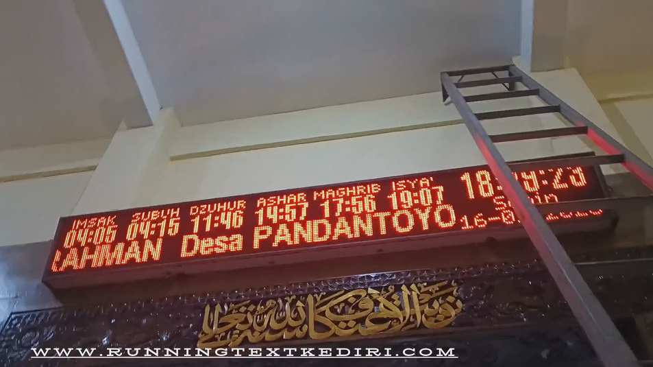 <p>Mengapa Running text adalah media promosi terbaik? Karena menarik perhatian secara otomatis, Running text menggunakan cahaya LED yang terang dan text bergerak yang secara alami menarik perhatian mata, bahkan dari jarak jauh tulisan tetap terlihat jelas.</p>